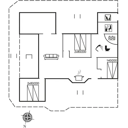 Сasa de vacaciones Winald - 150m From The Sea By Interhome